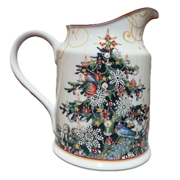 Williams-Sonoma "Twas the Night Before Christmas" 64 Oz Pitcher - Picture 4 of 16